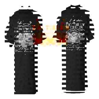 Team Tiny Turkeys Mother Baby Nurse Thanksgiving Fall T-Shirt | Seseable UK