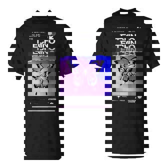 Techno Butterfly Rave Feel Freedom Trance Love Club T-Shirt | Mazezy