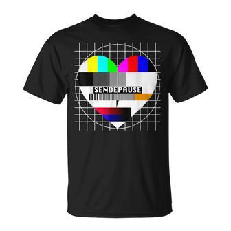 Testbild Herzendepause 90Er Party Liebe 80Er Jahre Kostüm T-Shirt - Geschenkecke