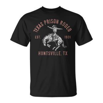 Texas Prison Rodeo Huntsville Est 1931 T-Shirt - Thegiftio UK