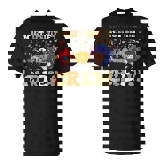 Thanksgiving Nurse Night Shift Crew Fall Scrub Top Women T-Shirt | Mazezy