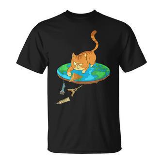 Théorie Du Complot De La Terre Plate Pour Uneociété De La T-Shirt - Cadeauxyz