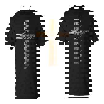 I Can Do All Things Through Christ Cross Jesus Christian T-Shirt | Mazezy