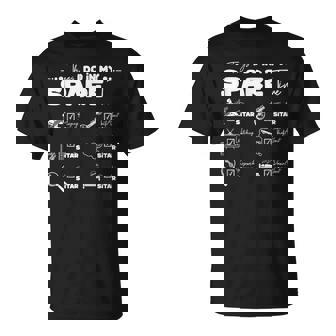 Things I Do In My Spare Time Playing Sitar T-Shirt | Mazezy