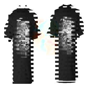 Three Ostrich Moon Hilarious Flightless 3 Bird Parody T-Shirt - Thegiftio