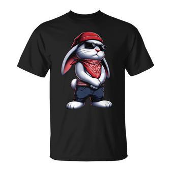Thug Bunny Rabbit Gangster Rabbit Bunny Lovers T-Shirt - Thegiftio UK