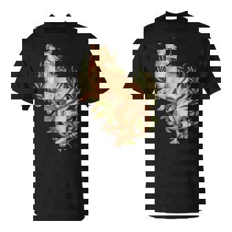 Thylacine Tasmanian Wolf Cryptid Tiger Furry Therian T-Shirt | Mazezy