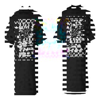 Tie Dye Groovy In My Cool Cousin Era Family T-Shirt - Thegiftio