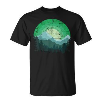 Timeless Mountain Nature Trees And Forest T-Shirt - Thegiftio UK