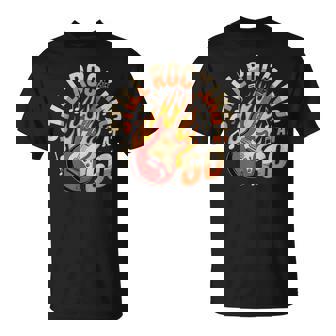 Todavíae Balancea En 60 Cumpleaños Guitarra Flames Música Camiseta unisex - Regaloses