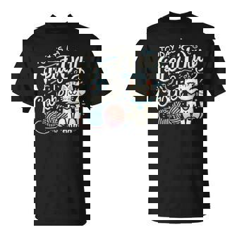 Today Is A Great Day To Crochet Cat Crochet Lover T-Shirt | Seseable CA