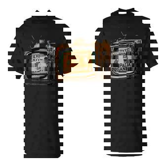 Todo Es Propagandaintage Tv Camiseta unisex - Regaloses