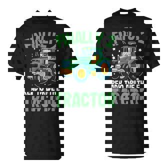 Tractor 2Nd Birthday – Ready To Drive The Tractor T-Shirt | Seseable UK