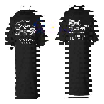 Triathlete Gaming Panda Humour Gamer Triathlon Jeuxideo T-Shirt - Cadeauxyz