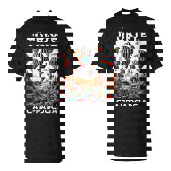 TüRkiye Cappadocia Festival Vacation Ballooning Turkish T-Shirt | Mazezy