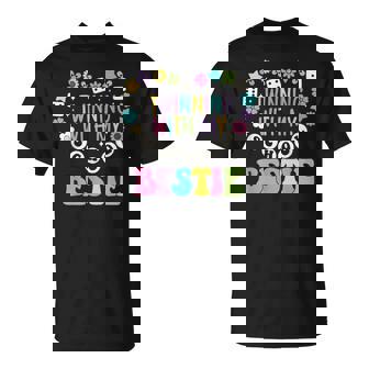 Twin Day Friends School Twinning With My Bestie Matching T-Shirt - Monsterry