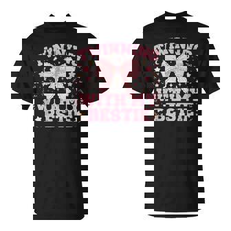 Twinning With My Bestie Spriit Week Matching Girls Cute T-Shirt | Seseable UK