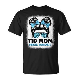 Type One Diabetes Awareness Mom Diabetic Mother T1d Mom T-Shirt - Thegiftio UK