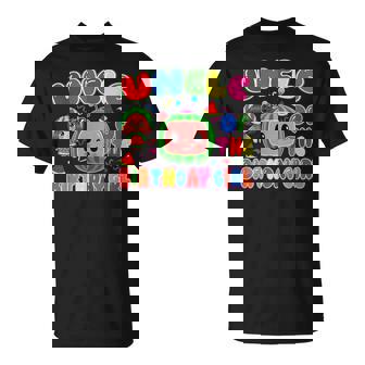 Uncle Of The Birthday Girl Melon Family Matching T-Shirt - Thegiftio