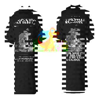 Unclesaurus Uncle Saurus T Rex Matching Family T-Shirt | Mazezy