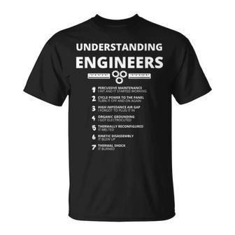 Understanding Engineers Divertido Regalo De Ingenieríaarcástica Camiseta unisex - Regaloses