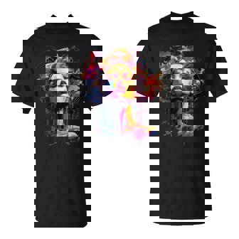 Unique Avant Garde Vaporwave Futuristic Vision T-Shirt | Mazezy