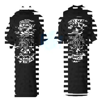 Unterschätze Niemals Einen Alten Mann Mit Kamera T-Shirt - Seseable