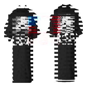 USA Canoe Kayak Team American Flag US Canoeing Kayaking Tank Top T-Shirt | Mazezy