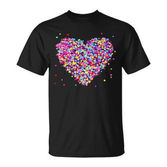 Valentinstag Herz Kostüm Liebe Für Damen & Herren T-Shirt - Geschenkecke