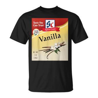 Vanilla Condiment Costume Holiday Spice Costumes Group T-Shirt - Thegiftio UK