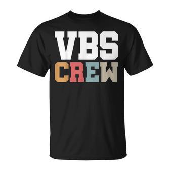 Vbs Crew Faith-Based Gathering Sunday School Teacher T-Shirt - Thegiftio UK