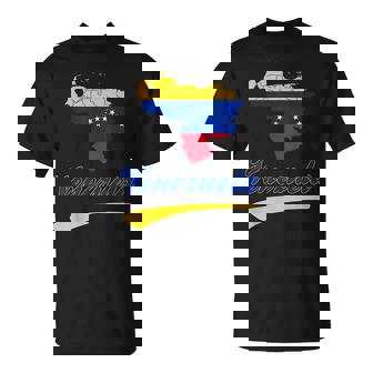 Venezuela Mappa Delenezuela Bandiera Delenezuela Maglietta - Novitaregali