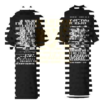 Im A Veteran Not A Sucker Or A Loser Veteran Patriotic T-Shirt | Mazezy