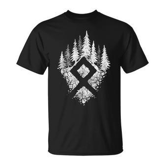 Viking Rune Othala Symbol Of Family T-Shirt - Thegiftio UK
