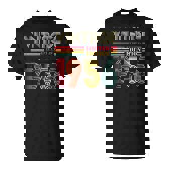 Vintage 1956 70Th Birthday 70 Years Old T-Shirt | Mazezy