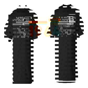 Vintage 1964 Edición Limitada Retro Casete Cinta Cumpleaños 60 Camiseta unisex - Regaloses