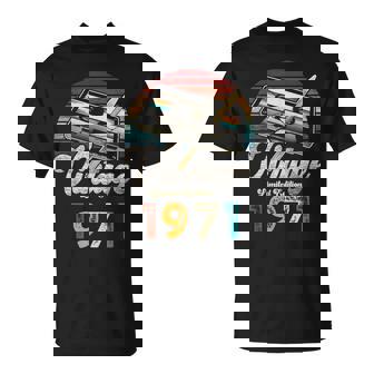 Vintage 1971 Cumpleaños 54 Años Cassette Lápiz Camiseta unisex - Regaloses