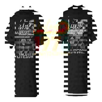 Vintage 1976 Retro Regalo De Cumpleaños Edición Limitada Camiseta unisex - Regaloses