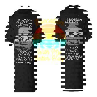 Vintage Baecation With My Better Half Matching Couple Outfit T-Shirt | Seseable UK