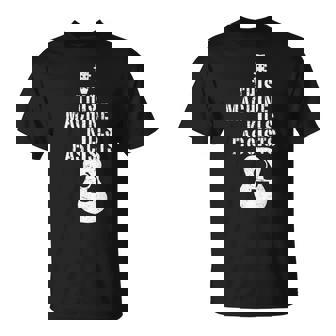 Vintage This Machine Kills Fascists For Music Lover T-Shirt | Seseable UK