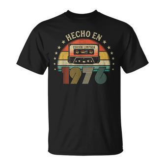 Vintage Hecho En 1976 Regalo Nacido En 1976 Edición Limitada Camiseta unisex - Regaloses