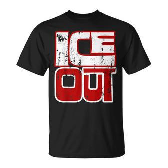 Vintage Ice Out Anti-Ice For Abolish-Ice Movement T-Shirt - Thegiftio UK