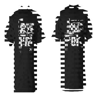 Vintage Jesus Freak Christian Grunge Style T-Shirt - Monsterry