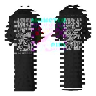 Vintage Monster Truck Girl Retro Women's Monster Truck Lover T-Shirt - Monsterry