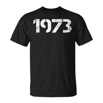 Vintage Retro 1973 Cumpleaños Camiseta unisex - Regaloses