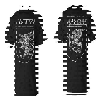 Vintage Retro Ancient Tartaria Flag Griffin Tartarian Empire T-Shirt | Mazezy