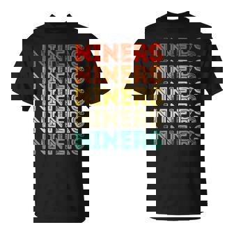 Vintage Retro Niners Retro Style 70S 80S First Name T-Shirt | Mazezy