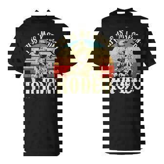 Vintage This Is My Second Rodeo Capybara Cowboy T-Shirt | Mazezy