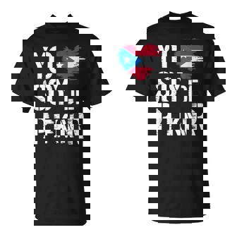 Vintage Yo Soy Proud Boricua Puerto Rico Flag T-Shirt | Seseable FR