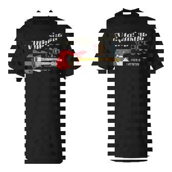 Vintageince 1965 Birthday Party ギターギタリストミュージシャン Tシャツ - Kawaiitshirt